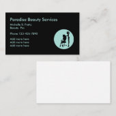 Carte De Visite Beauté unique Businesscards (Devant / Derrière)