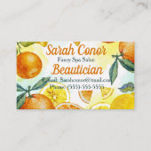 Carte De Visite Beauticien (Devant)