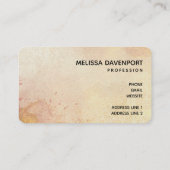 Carte De Visite Beautiful Horse Head (Dos)