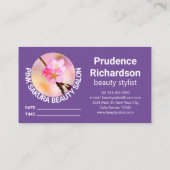 Carte De Visite Beautiful Sakura Cherry (Dos)