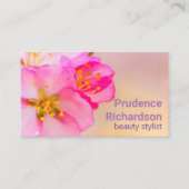 Carte De Visite Beautiful Sakura Cherry (Devant)