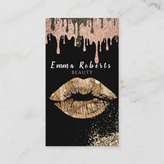 Carte De Visite Beauty Bokeh Shine Parties scintillant Étincelante (Devant)