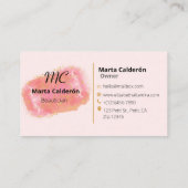 Carte De Visite beauty_bussinesCard (Dos)