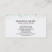 Carte De Visite *~* BEAUTY Hologram Holograph Pastel Parties scint (Dos)