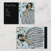 CARTE DE VISITE BEAUTY MODE COSTUME DESIGNER MAKEUP ARTISTE (Devant / Derrière)