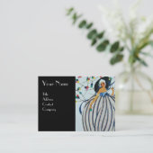 CARTE DE VISITE BEAUTY MODE COSTUME DESIGNER MAKEUP ARTISTE (Debout devant)