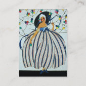 CARTE DE VISITE BEAUTY MODE COSTUME DESIGNER MAKEUP ARTISTE (Dos)