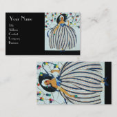 CARTE DE VISITE BEAUTY MODE COSTUME DESIGNER MAKEUP ARTISTE (Devant / Derrière)