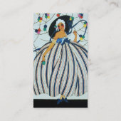 CARTE DE VISITE BEAUTY MODE COSTUME DESIGNER MAKEUP ARTISTE (Dos)