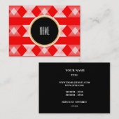 Carte De Visite Beauty Modern (Devant / Derrière)