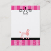 Carte De Visite Beauty Puppy (Dos)