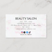 CARTE DE VISITE BEAUTY SALON (Dos)