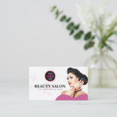 CARTE DE VISITE BEAUTY SALON (Debout devant)