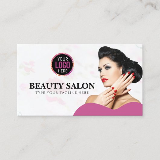CARTE DE VISITE BEAUTY SALON (Devant)