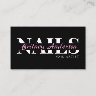 Carte De Visite Beauty Salon Nails