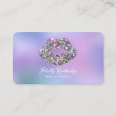 Carte De Visite Beauty Salon QR Code (Devant)