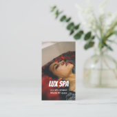 Carte De Visite Beauty Spa Business Card (Debout devant)