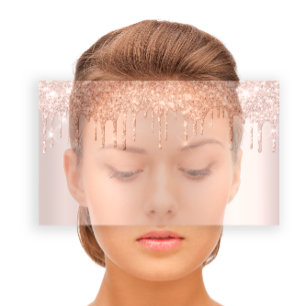 Carte De Visite Beauty Studio Spa Lash Rose Gold Drivers