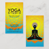 Carte De Visite beaux chakras (Devant / Derrière)