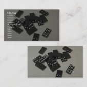 Carte De Visite Beaux dominos (Devant / Derrière)