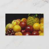 Carte De Visite Beaux fruits (Dos)