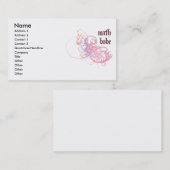 Carte De Visite Bébé de maths (Devant / Derrière)