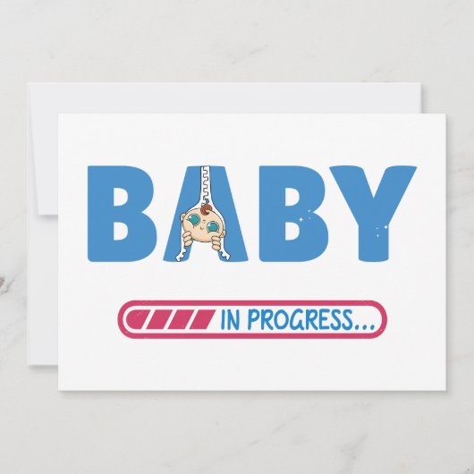 Carte de visite bébé en cours (Devant)