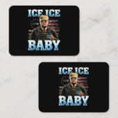 Carte De Visite Bébé Glace Drôle Trump (Devant / Derrière)