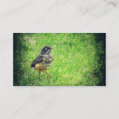 Carte De Visite Bébé Robin (Dos)