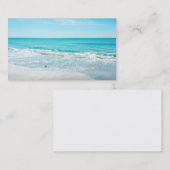 Carte De Visite Bécasseau de sable de Floride (Devant / Derrière)