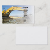 Carte De Visite Bêcheur (Devant / Derrière)