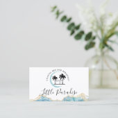 Carte De Visite bed and breakfast littoral location palm beach hou (Debout devant)