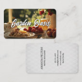 Carte De Visite Bed and Breakfast Scenery (Devant / Derrière)