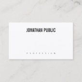 Carte De Visite Bed & Breakfast élégant Design moderne Professionn (Devant)