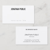 Carte De Visite Bed & Breakfast élégant Design moderne Professionn (Devant / Derrière)