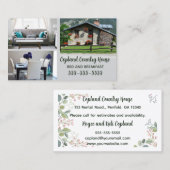 Carte De Visite Bed & Breakfast Photo Modifiable (Devant / Derrière)