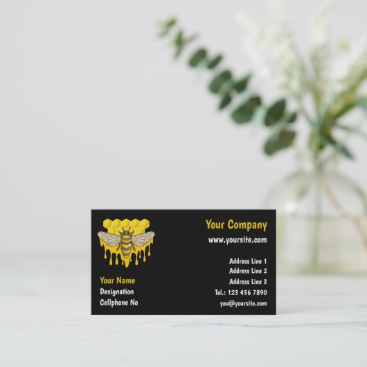 Carte De Visite Bee Hive (Debout devant)