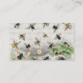 Carte De Visite Bee Honey Travailleur Queen Bees Antique (Dos)