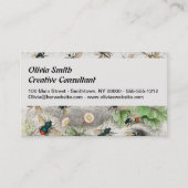 Carte De Visite Bee Honey Travailleur Queen Bees Antique (Devant)