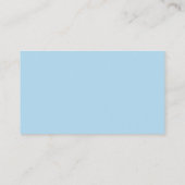 Carte De Visite Beehive Nom commercial Light Blue (Dos)