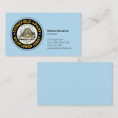 Carte De Visite Beehive Nom commercial Light Blue (Devant / Derrière)