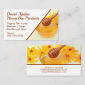 Carte De Visite Beekeeper Honey Bee Produits (Devant / Derrière)