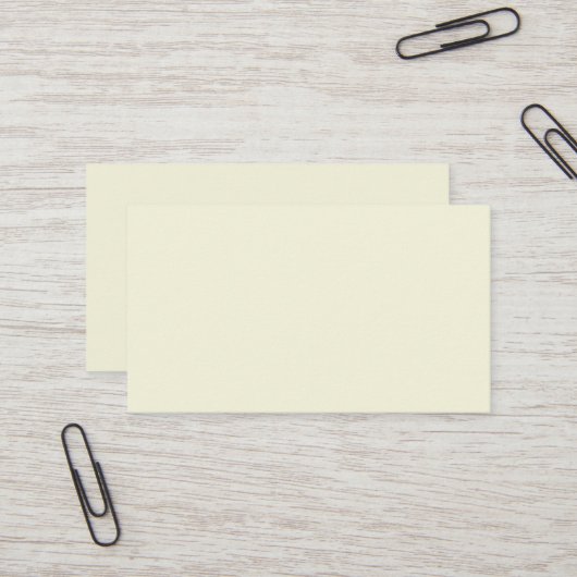 Carte de visite beige (Devant/Arrière en situation)
