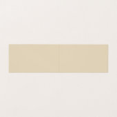 Carte De Visite Beige Classic Plat Professionnel (Intérieur déplié)