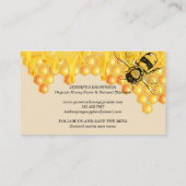 Carte De Visite Beige Honeypeb Drivers Queen Bee (Dos)