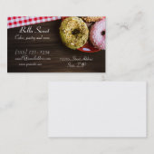 Carte De Visite Beignets délicieux (Devant / Derrière)