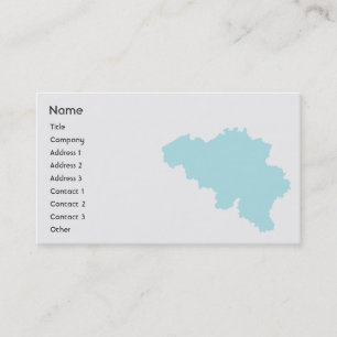 Carte De Visite Belgique - Affaires