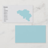 Carte De Visite Belgique - Affaires (Devant / Derrière)