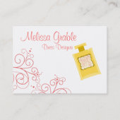 Carte De Visite Belle, Belle robe (Dos)