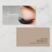 Carte De Visite Belle Brows Microblading & Lash Extensions Bus (Devant / Derrière)